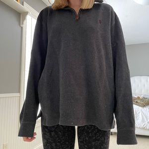 Quarter zip sweater